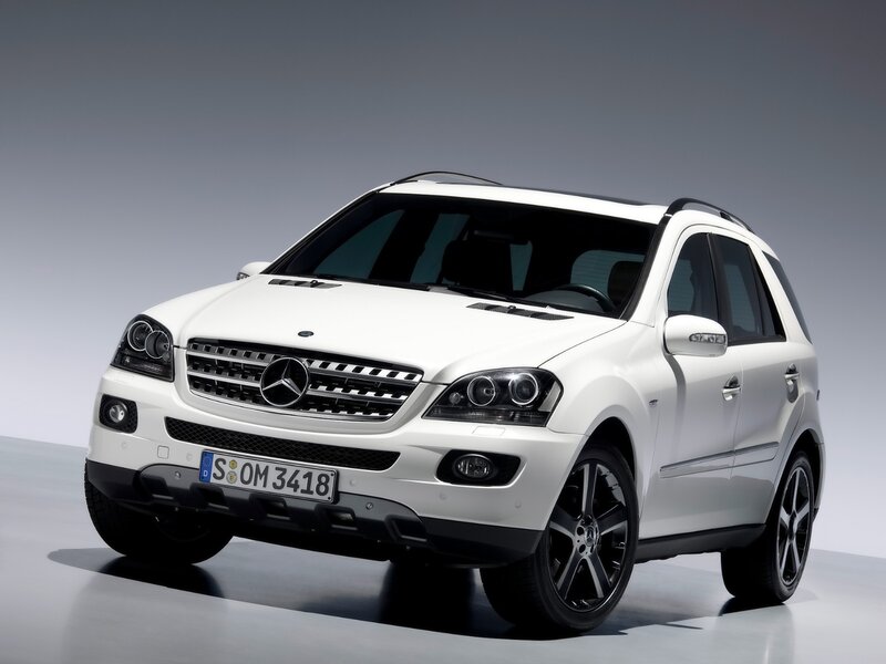 White Mercedes-benz Suv — Neutral