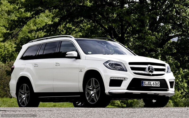 White Mercedes-benz Suv — Serene, Afternoon, Photograph, Trees