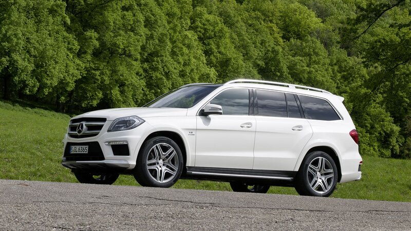 White Mercedes-benz Suv — Serene, Summer
