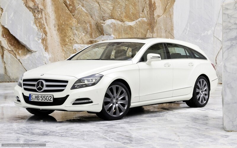 White Mercedes-benz Wagon — Neutral