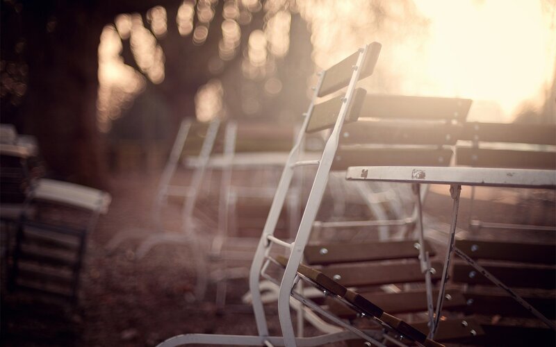 White Metal Chairs