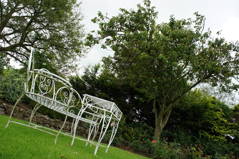 White Metal Garden Furniture