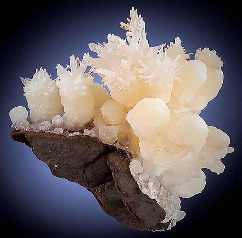 White Mineral Cluster