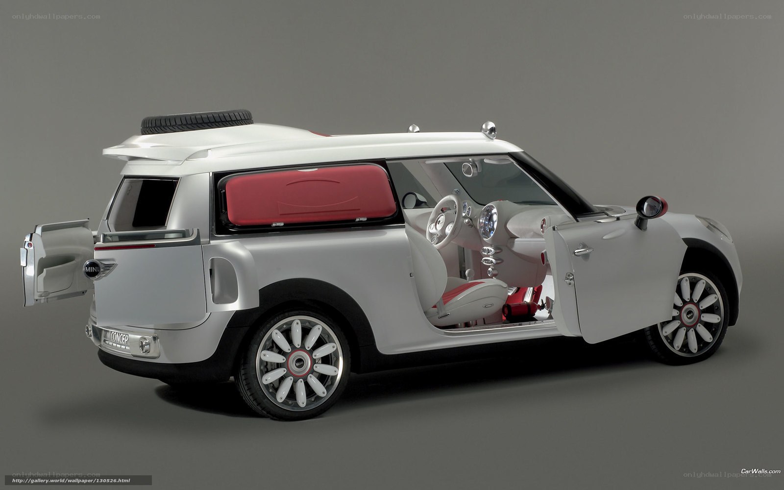 White MINI Concept car