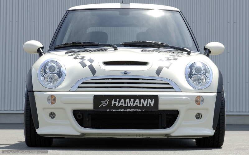 White Mini Cooper