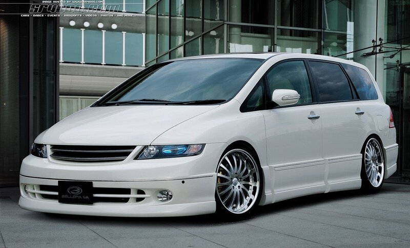 White Minivan