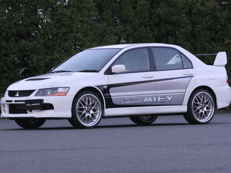 White Mitsubishi Lancer — Neutral, Photograph, Car