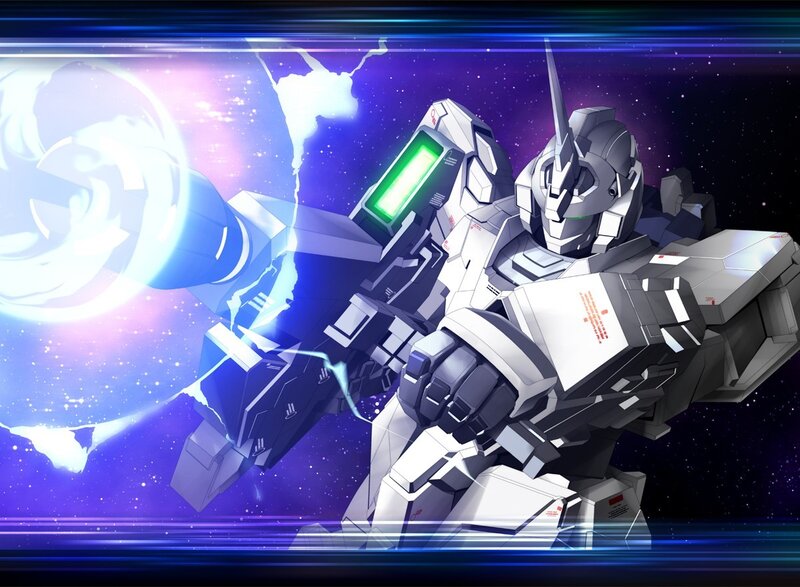 White Mobile Suit — Dramatic