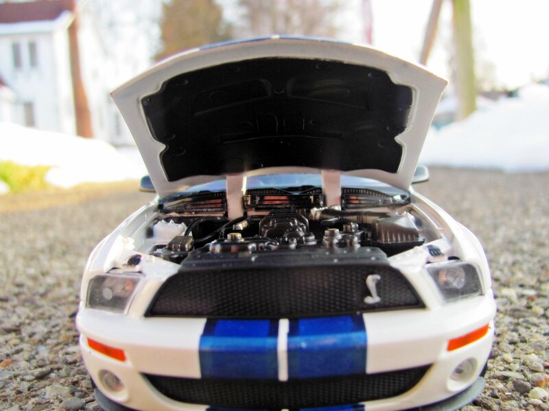 White Model Car — Neutral