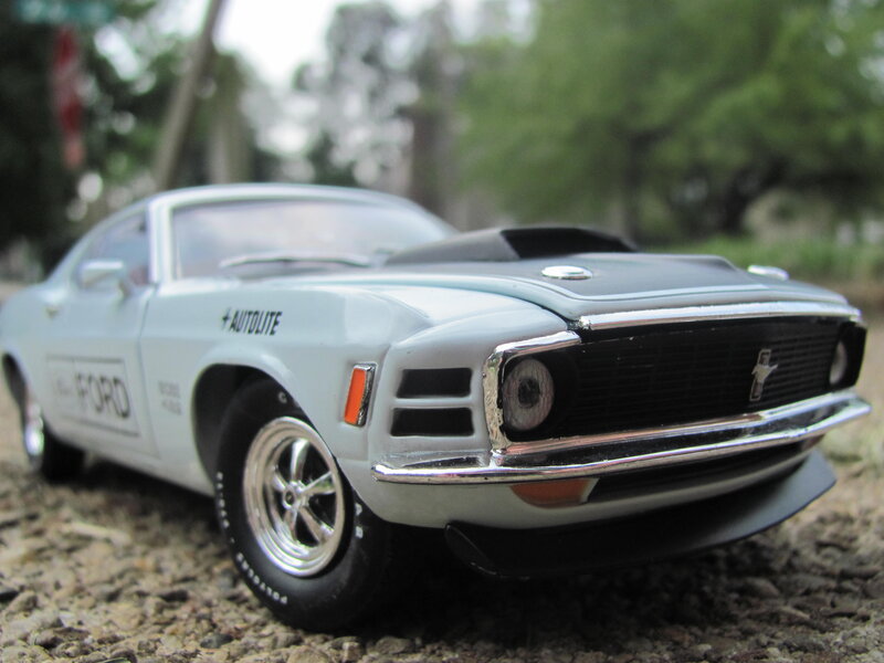 White Model Car