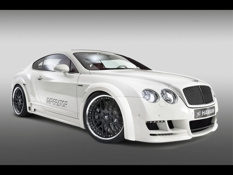 White Modified Bentley