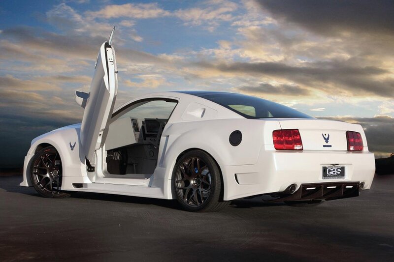 White Modified Car — Dramatic, Sunset, Photograph, Car Door