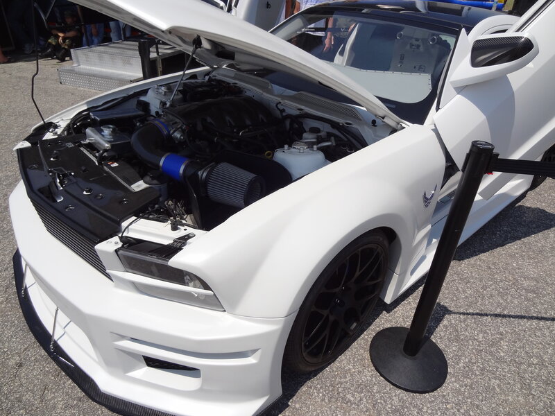 White Modified Car — Neutral, Afternoon