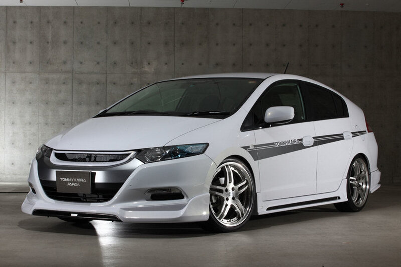 White Modified Car — Neutral, Photograph, Wall, Wheels