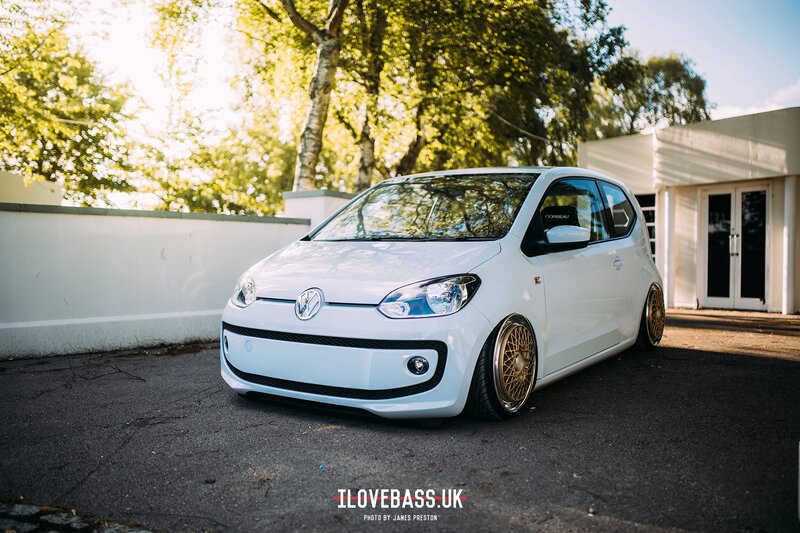 White Modified Car — Serene, Afternoon