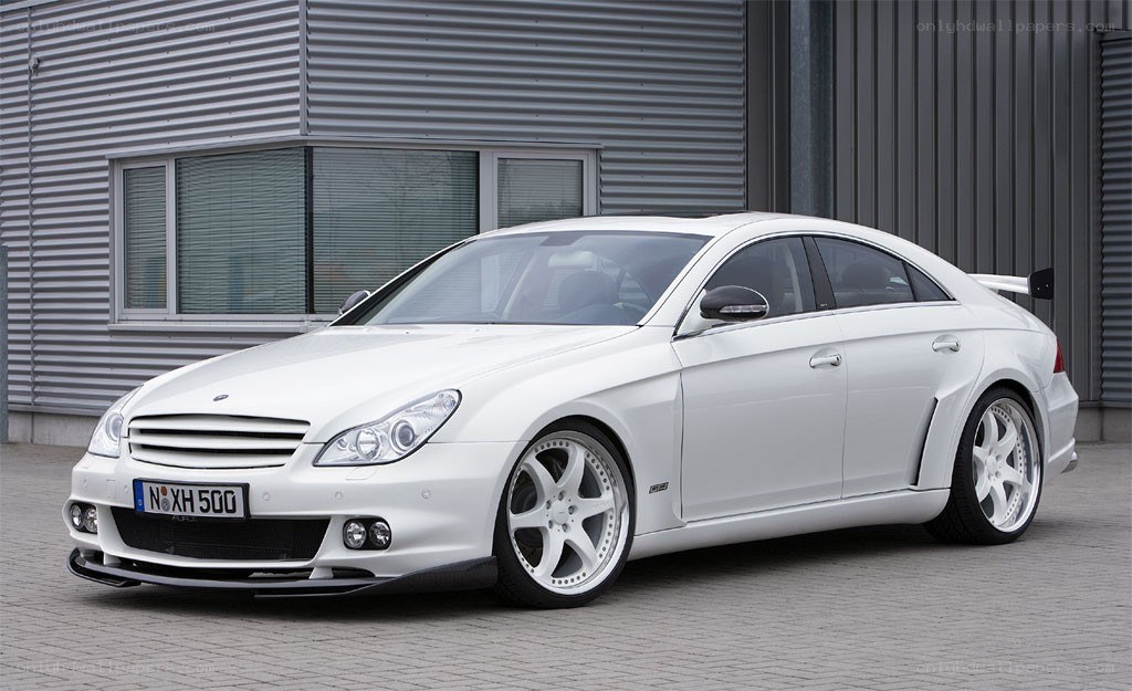 white modified sedan car