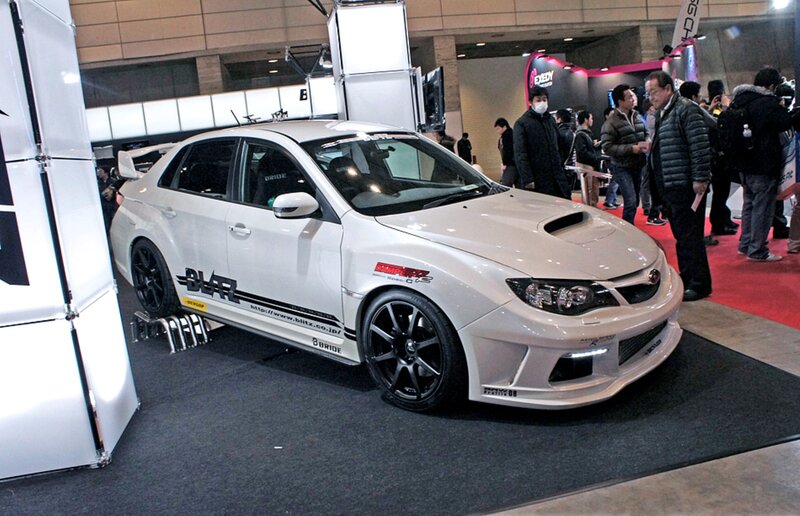 White Modified Sedan Car — Neutral