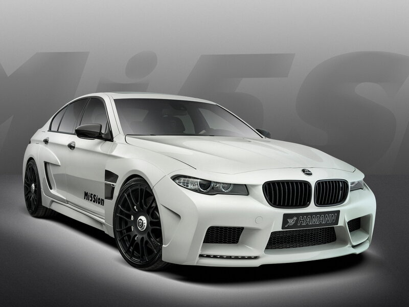 White Modified Sedan — Dramatic