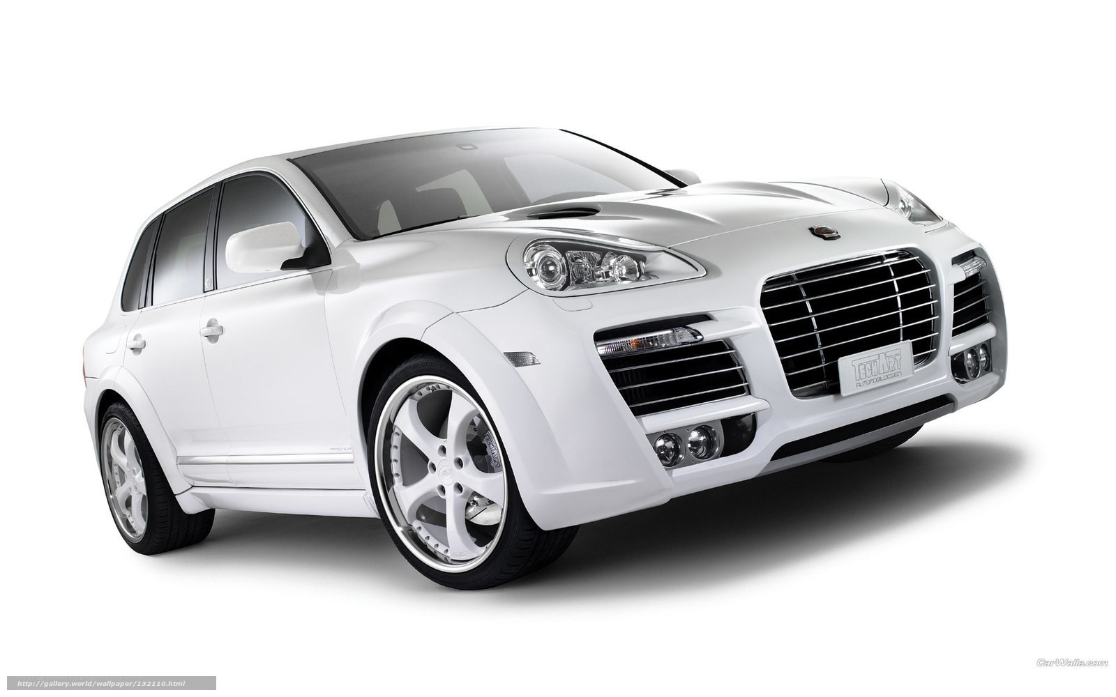 white modified sports utility vehicle