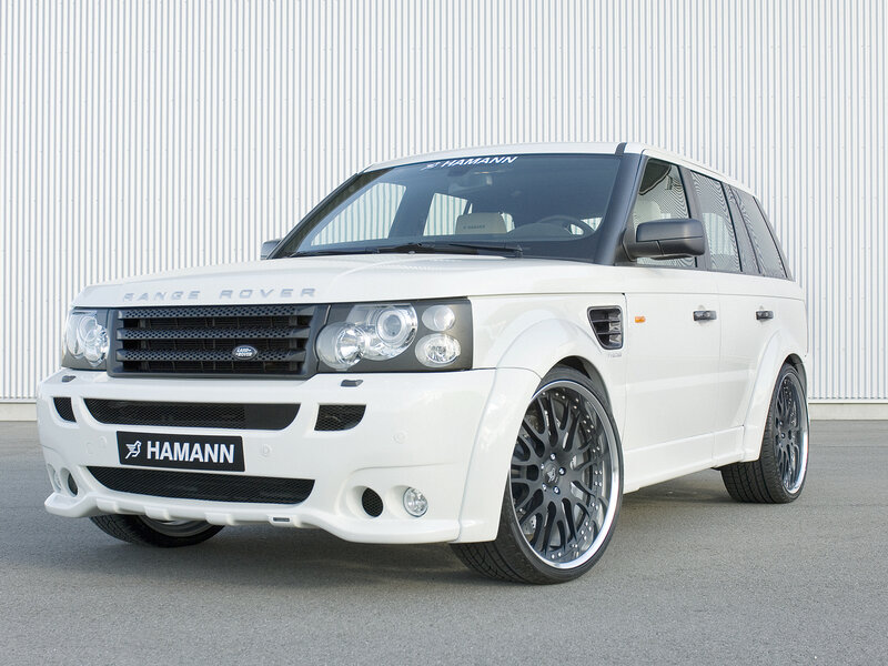 White Modified SUV — Black