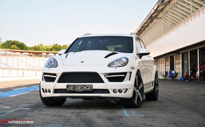 White Modified SUV — Calm, Afternoon