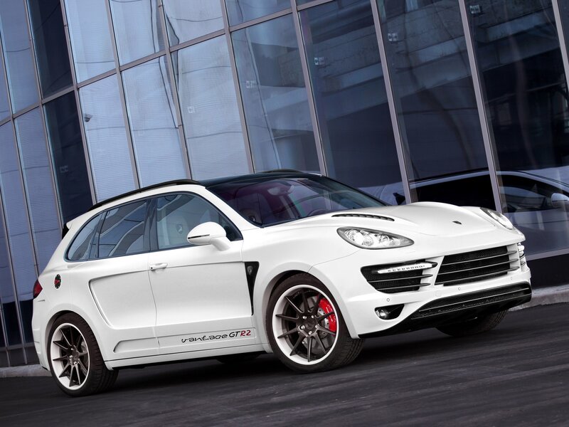 White Modified SUV — Modern