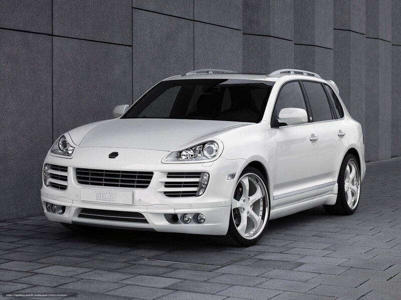 White Modified SUV — Neutral, Photograph, Car, Wall