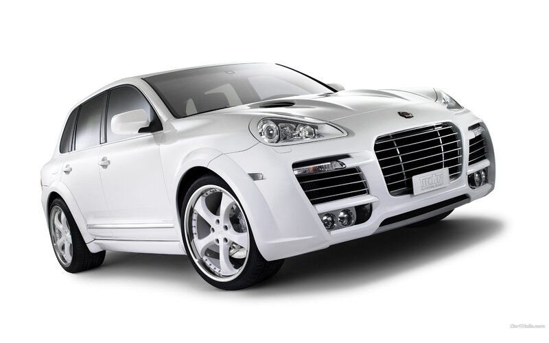 White Modified SUV — Wheels