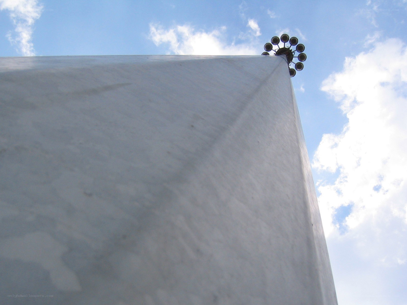 white monument against blue sky