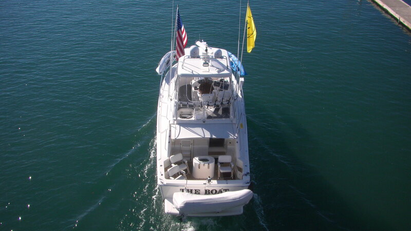 White Motorboat on Water