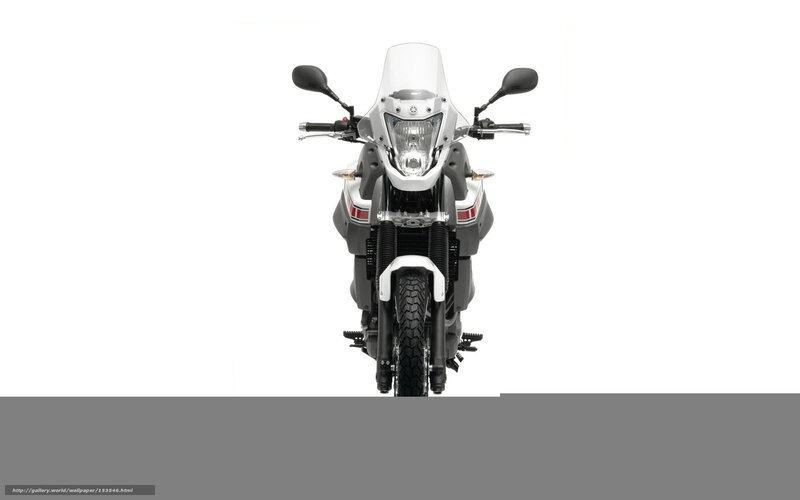 White Motorcycle — Neutral