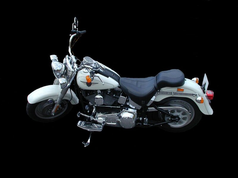 White Motorcycle