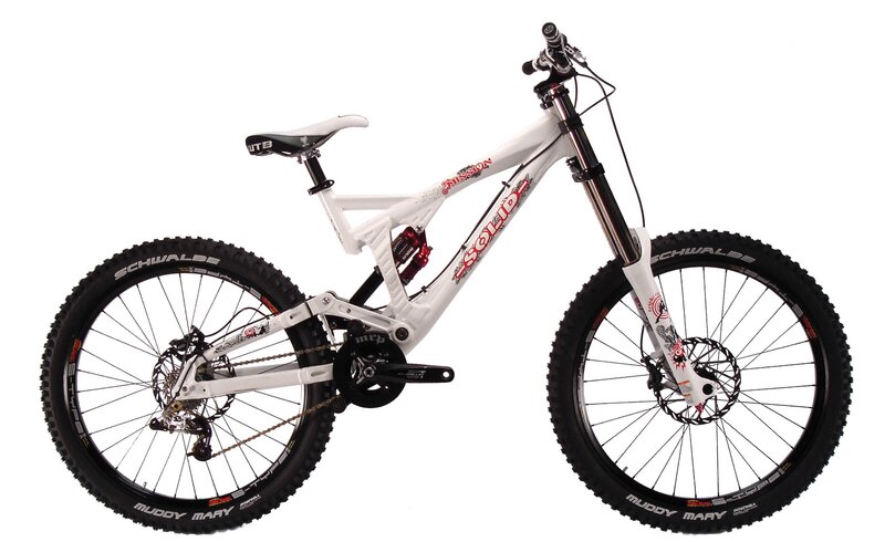 white mountain bike