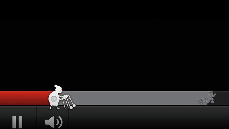White Mouse Character — Black