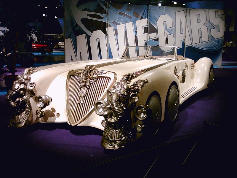 White Movie Car