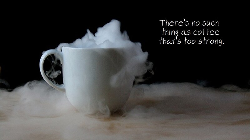 White Mug with Smoke
