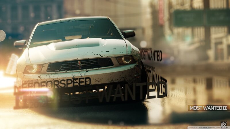 White Muscle Car — Dramatic, Afternoon, 3d Render