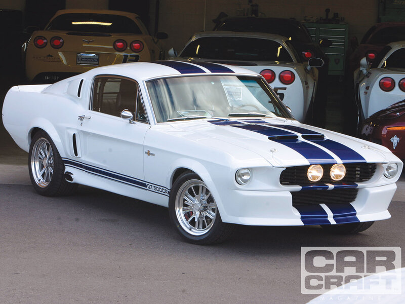 White Muscle Car — Dramatic, Photograph, Garage
