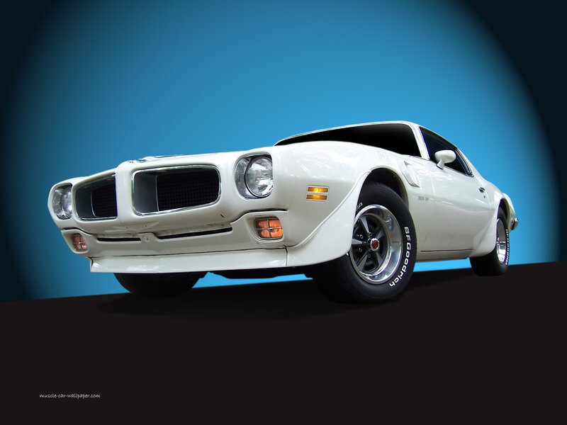 White Muscle Car — Dramatic, Photograph, Tires, Headlights