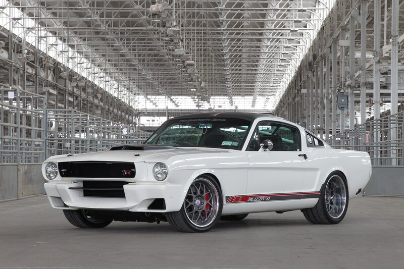 White Muscle Car — Industrial, Photograph
