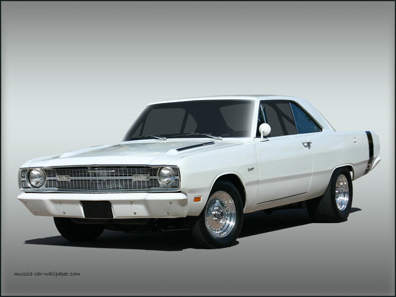 White Muscle Car — Neutral, Photograph, Grille