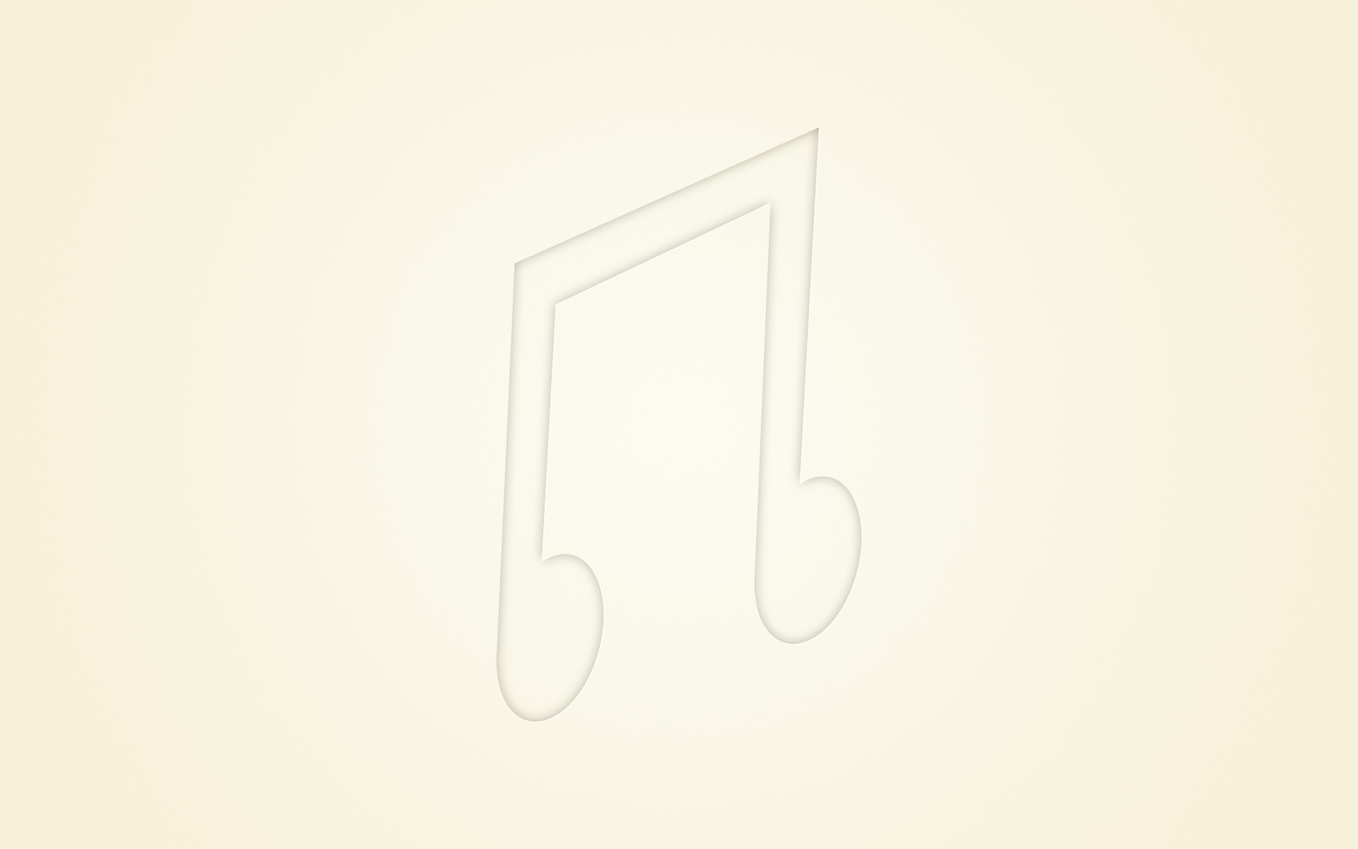 white musical note icon