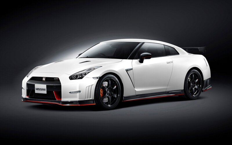 White Nissan Gt-r — Dramatic, Photograph, Car, Tire, Spoiler