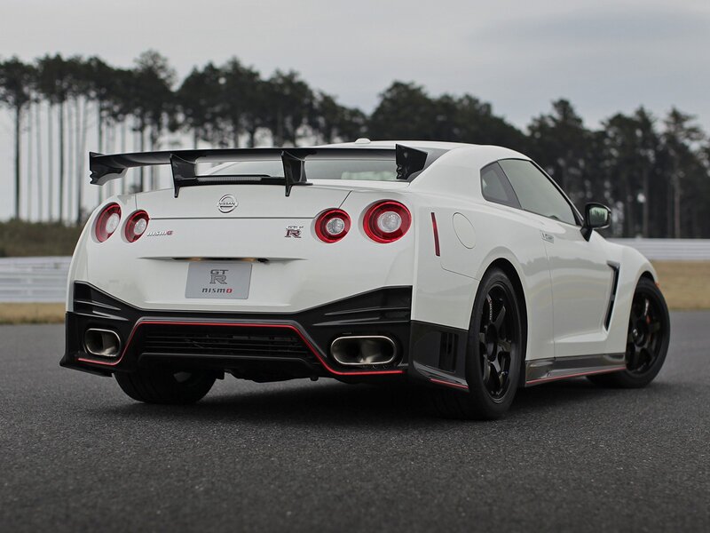 White Nissan Gt-r — Dramatic, Photograph, Race Track