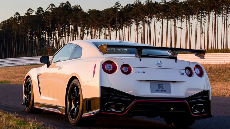 White Nissan Gt-r — Dramatic, Sunset, Photograph