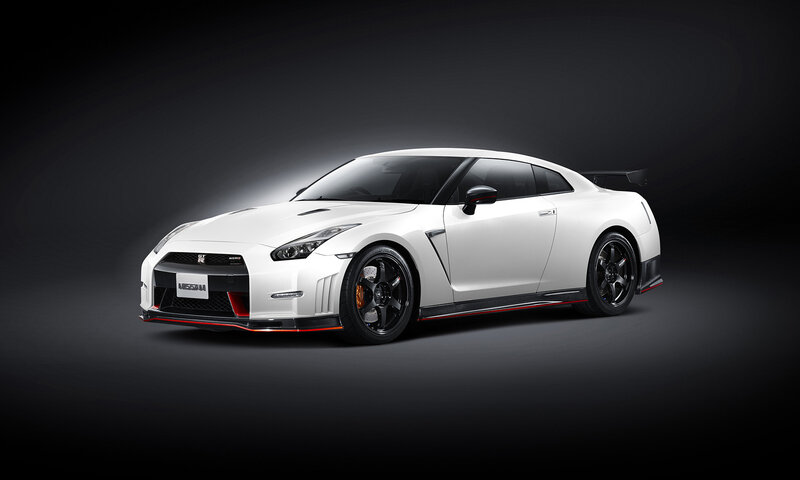 White Nissan Gt-r — Dramatic