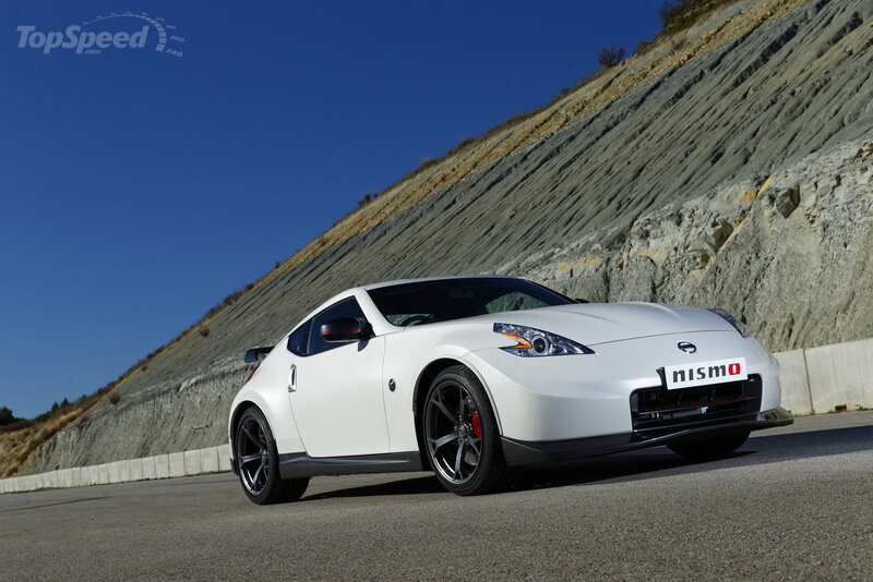 White Nissan Sports Car — Dramatic