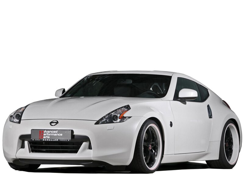 White Nissan Z Car — Neutral