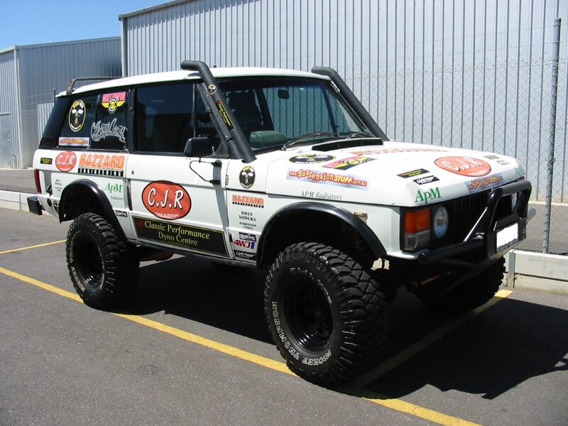 White Off-road Vehicle — Neutral