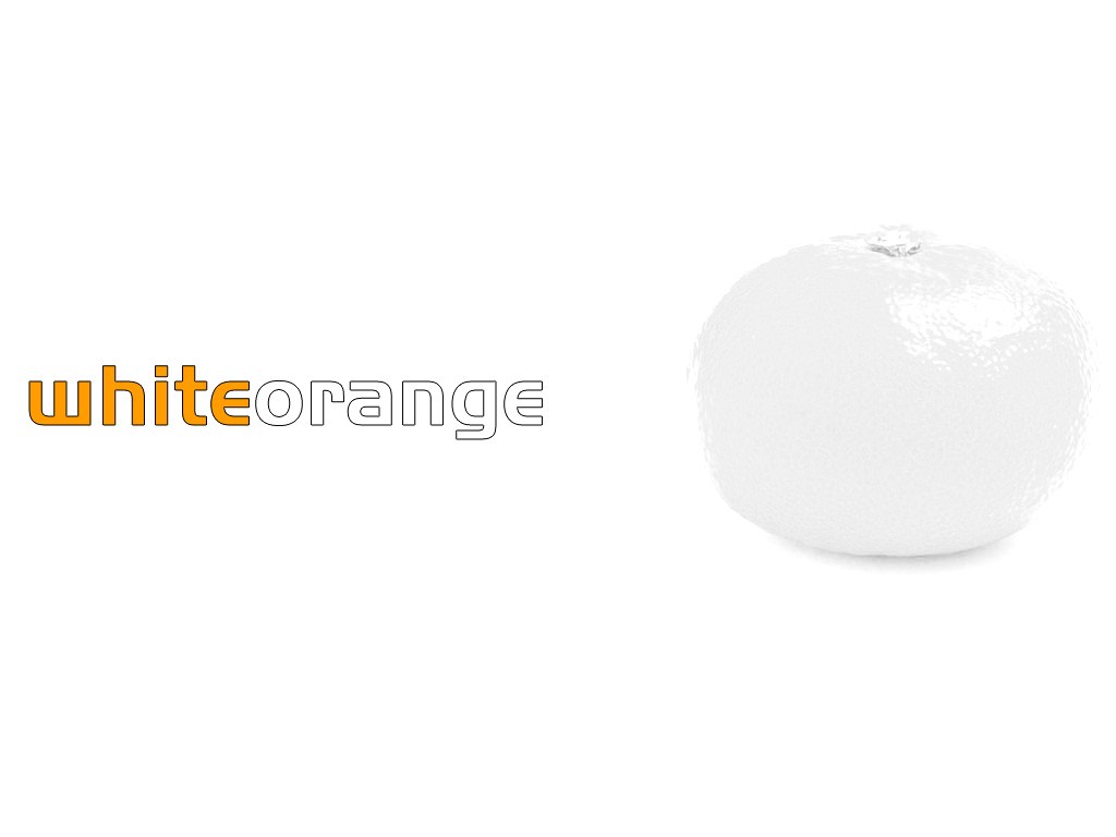 white orange fruit